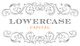 Lowercase logo