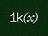1kx logo