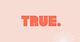 True. logo